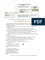 Evaluación Diagnóstico Lenguaje