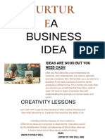 Nurture A Business Idea