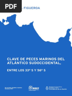 Clave de Peces Marinos Del Atlántico Sudoccidental,: Daniel E. Figueroa