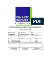 Procedimiento Seleccion, Uso y Mantencion de Epp