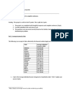 Math 106 Project 2 Collecting and Analyzing Data Pts