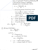 Biostatistics - Mean of Continuous Series