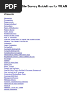 Site Survey Guidelines Wlan 00