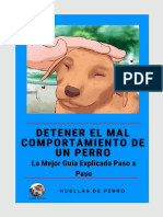 Detener El Mal Comportamiento de Un Perro