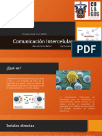 Comunicación Intercelular