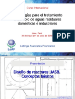 Tecnolog Ías para El Tratamiento Anaerobio de Aguas Residuales Domésticas e Industriales