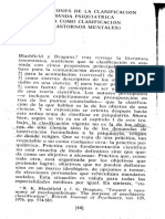 Tos - .De-Una Ciencia Sino La de Las Demandas De: 'Blashficld - y Draguns? Tras Revisar La Literatura