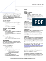 Lesson Plan DNA Structure