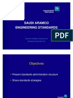 Saudi Aramco Engineering Standards: Zuhair M. Al Qahtani, Supervisor (A) Standards Coordination Unit