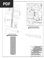 Plano de Localizacion: 13 Avenida A