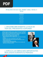 Políticos en El Perú Del Siglo XXI: Integrantes