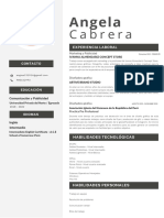 Angela Cabrera CV