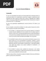 Curso de Armonía Moderna