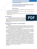 PED 10 Unit 4 Principles of Motor Control