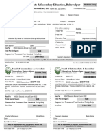 HSSCChallan Form