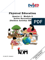 Physical Education: Quarter 4 - Module 8 Active Recreation (Outdoor Activity: Hiking)