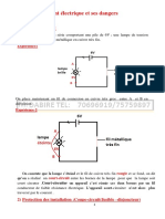 Chap4-Le Courant Électrique Et Ses Dangers