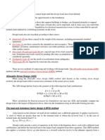 1 - Design Loads and Bearing Pressures