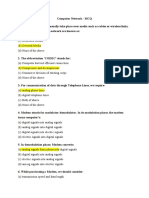 MCQ Networks Part I - 6