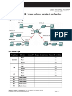 Travaux Pratiques 7.5.2: Travaux Pratiques Avancés de Configuration de Ripv2