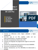 Fundamentos Y Caracteristicas de Los PLC: Instructor: Ing. Wilson Mendoza CIP 206519