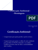 Aula 6 - Certificação - Ambiental