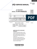 Service Manual Service Manual: TX-NR1008 (B) / (S)