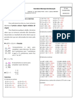 Aulas Remotas 6ºano - Mes de setembro-GABARITO