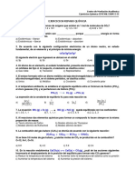 Ejercicios Repaso Química: 1s 2s 2p 3s 3p