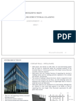 Building Skin Infill Panel and Structural Glazing: Sem 5 Assingnment - 2