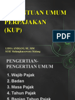 Ketentuan Umum Perpajakan (KUP)