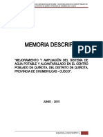 Memor Desc Quiñota