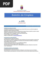 Boletin de Empleo N 373