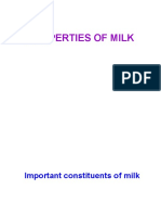 Properties of Milk