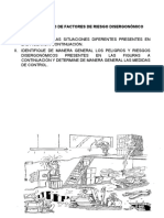 Taller de Reconocimiento de Factores de Riesgo Disergonómico