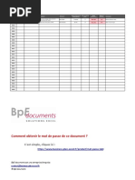 Tableau de Suivi Des Taches Excel