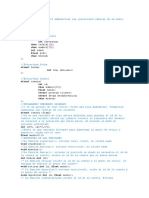 Estructura Entidad Bancaria