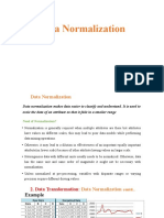 Data Normalization