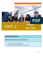 UNIT-2: Project Life Cycle