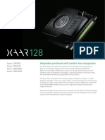 Xaar 128/80L Xaar 128/40L Xaar 128/80W Xaar 128/40W: Adaptable Printhead With Trouble-Free Integration