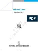 Mathematics: Textbook For Class VII