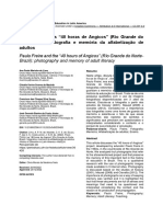 Paulo Freire e As "40 Horas de Angicos" (Rio Grande Do Norte-Brasil) : Fotografia e Memória Da Alfabetização de Adultos