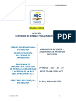 Invitaciones Servicios de Consultoría Individual