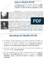 Introdução Ao Modelo IS-LM