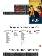 Técnicas de Negociación Ii