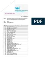 Presensi Kelas Diklat Online