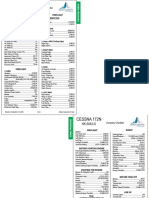 Company Checklist: Normal V - Speeds (Kias) Preflight