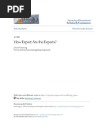 Armstrong How Expert Are Experts 2