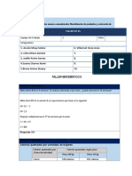 TALLER 5. Proporcionalidad