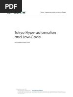 Tokyo Hyperautomation and Low-Code 4-8-2023